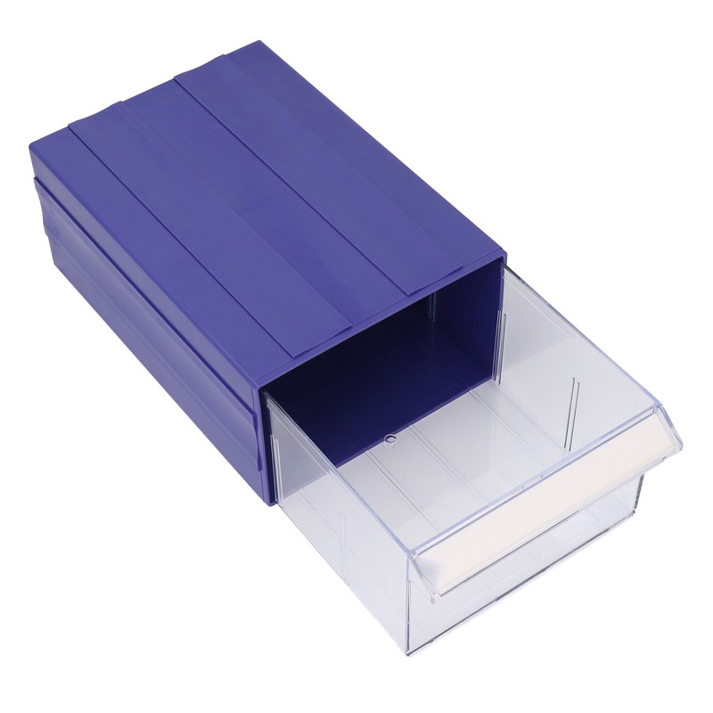 Drawer Storage Box 290x180x110mm Stackable Component Box Small Parts Organizer
