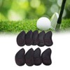 Golf IronCovers, 9Pcs PU and Plush Golf Club IronCovers Waterproof