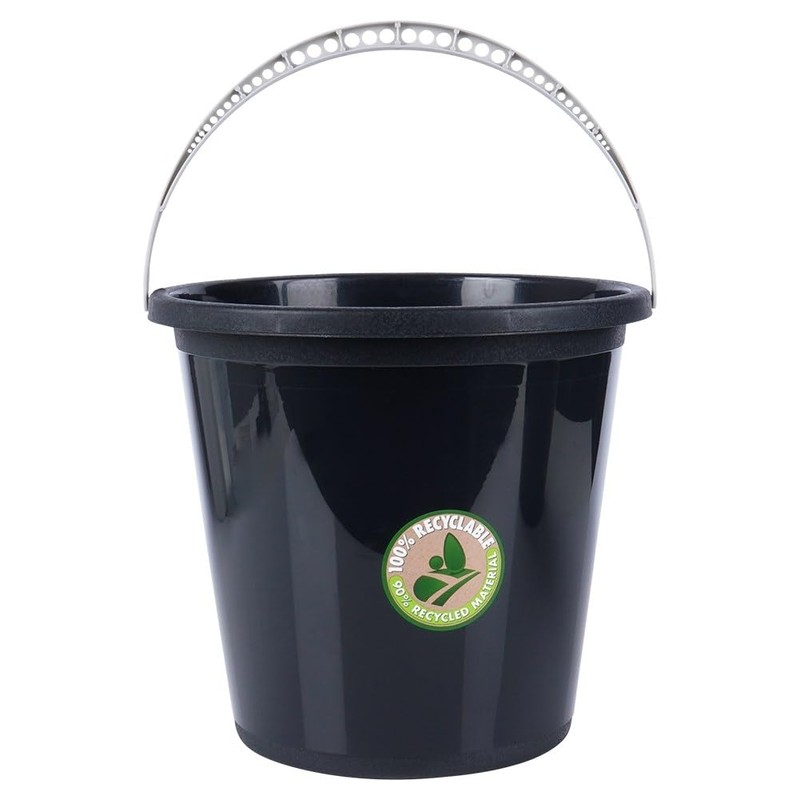 Vilde Plastic Cleaning Bucket 10 L Black