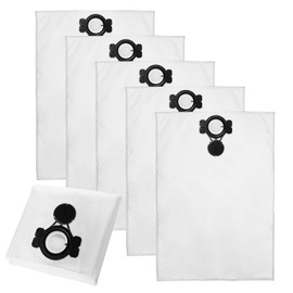 Dimakung W107418353 Vacuum Filter Bags for Makita, Fleece Dust Extractor Bags Fit for Makita Wet/Dry HEPA Filter Dust Extractor/Vacuum Model VC4210L & VC4210M - Pack of 6