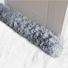 Wremedies for Easier Living Plush Draught Excluder - Effective Draught Excluder for Doors and Windows, Front Door and Patio Door, Energy Saving, Stylish Home Decor