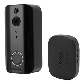 1080P Kabellose Türklingelkamera, Full HD IR-Nachtsicht, PIR-Bewegungserkennung, 5G-WLAN-Verbindung mit Rauschunterdrückung für ältere, Frauen Allein zu Hause