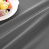 rismart Elastic Tablecloth PU Leather Rectangular Waterproof Oil Resistant Table