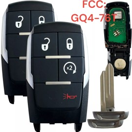 KEYXPRESS 2 for RAM 2500 3500 4500 5500 - 2022 2023 2024 Prox Smart Key Remote Fob GQ4-76T