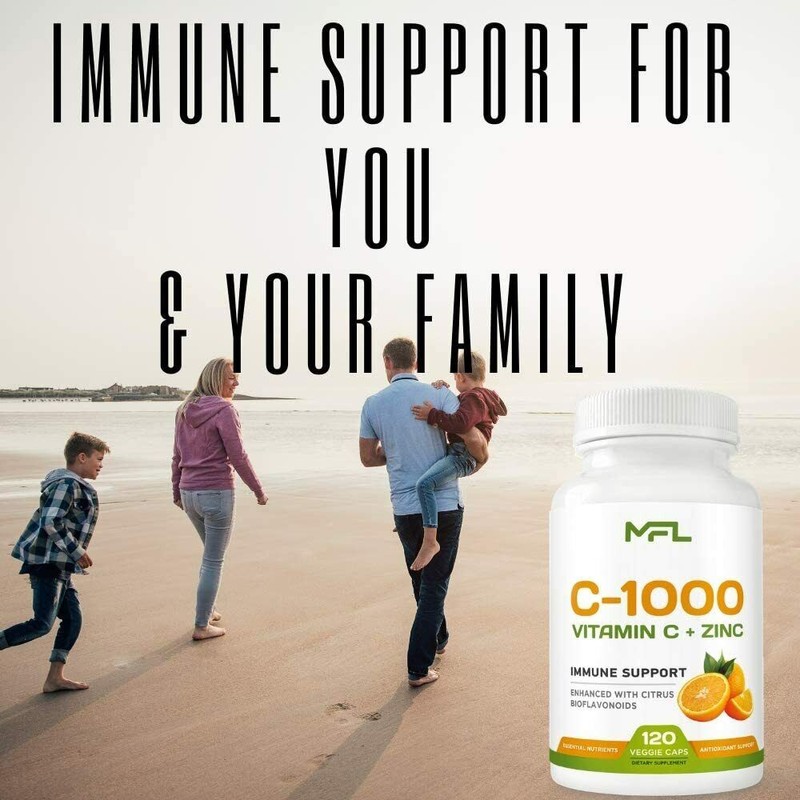 MFL VITAMIN C 1000MG + ZINC 25MG | IMMUNE SUPPORT