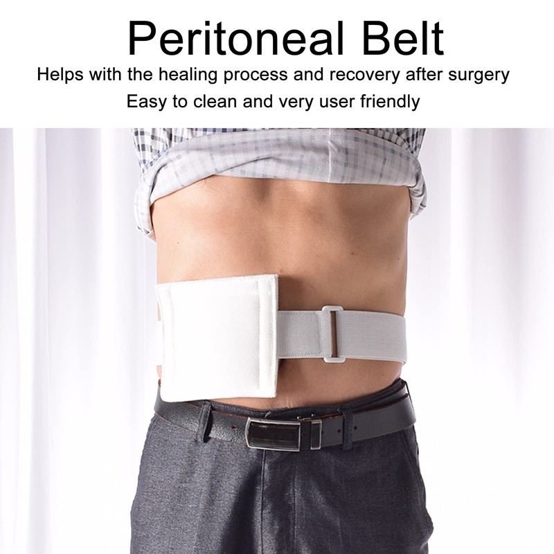 Fyearfly Peritoneal Belt, Peritoneal Holder Belt, Nutrition Probes, Accessories, Abdominal