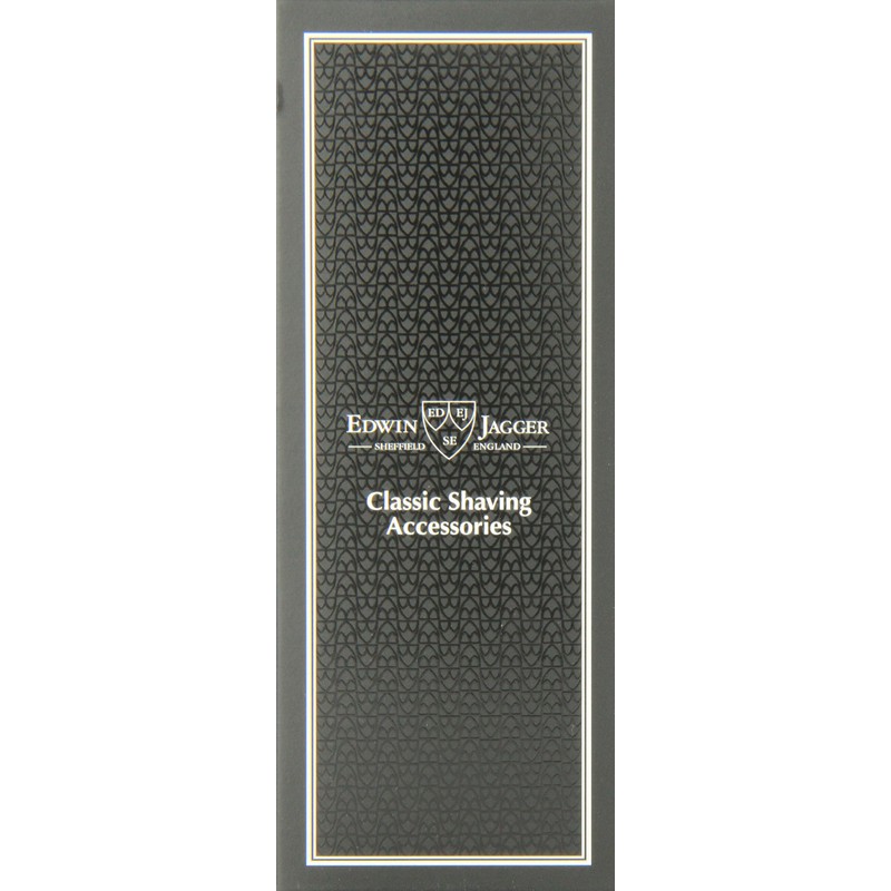 Edwin Jagger Pure Badger Shaving Brush - Imitation Ebony Handle