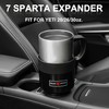 Seven Sparta 2 Pack Car Cup Holder Expander with Adjustable