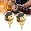 Guitar Strap Lock Set End Button Peg Acoustic Electric Guitars