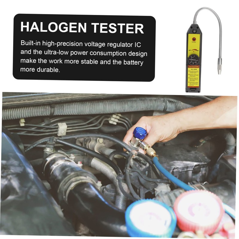 LIFKOME Leak Detector HVAC Tool Halogen Gas Tester with Rapid