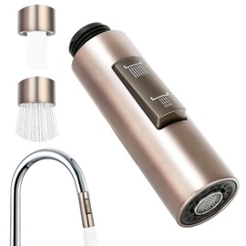 Shower Head Kitchen Tap, Replacement Tap with 2 Modes Adjustable, Hand Shower Water Saver for Tap, Pull-Out Dish Rinser Replacement Head for Shower Kitchen Bathroom Attachment