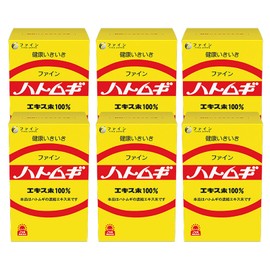 FINE JAPAN Pearl Barley Extract Powder, 4.2 oz (120 g) (#101900) x 6 Pieces