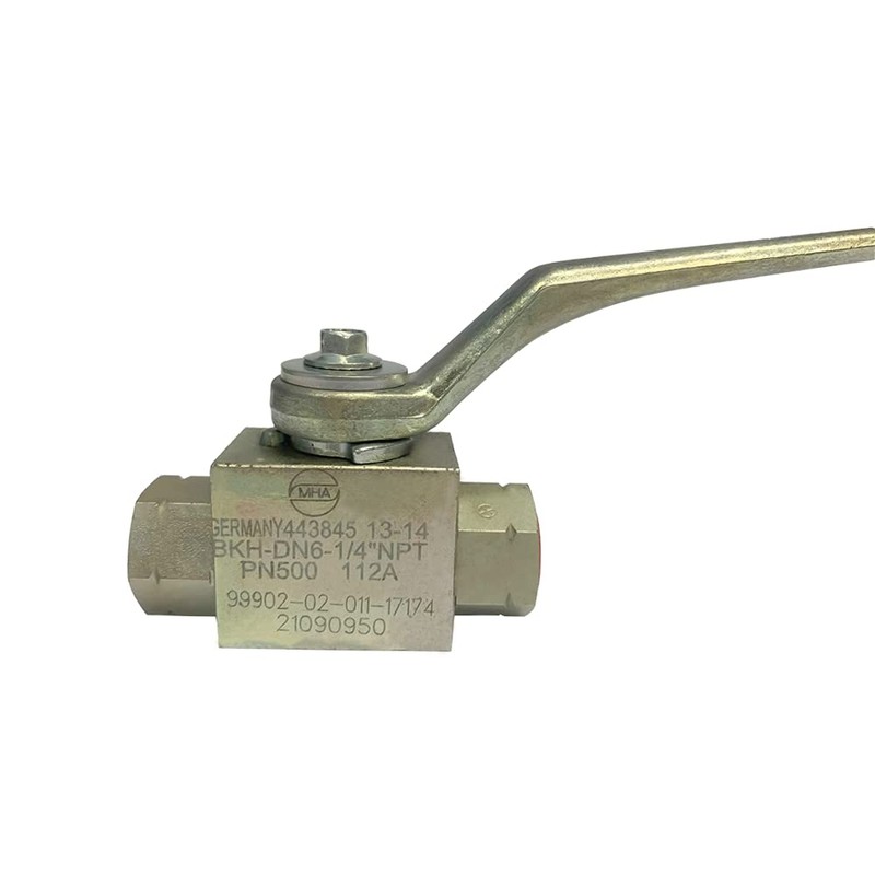MHA-Zentgraf German Carbon Steel High Pressure Ball Valve, 1/2” NPT