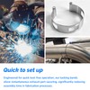 3" (76.1mm) Exhaust Tacking Band Clamp-On for Welding & Fabrication