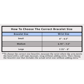 MAGNETJEWELRYSTORE Twisted Stainless Steel Magnetic Therapy Bracelet