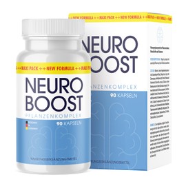 Neuro Boost Kapseln | Pflanzen-Komplex | Für Männer und Frauen | 60 Kapseln pro Dose 1x