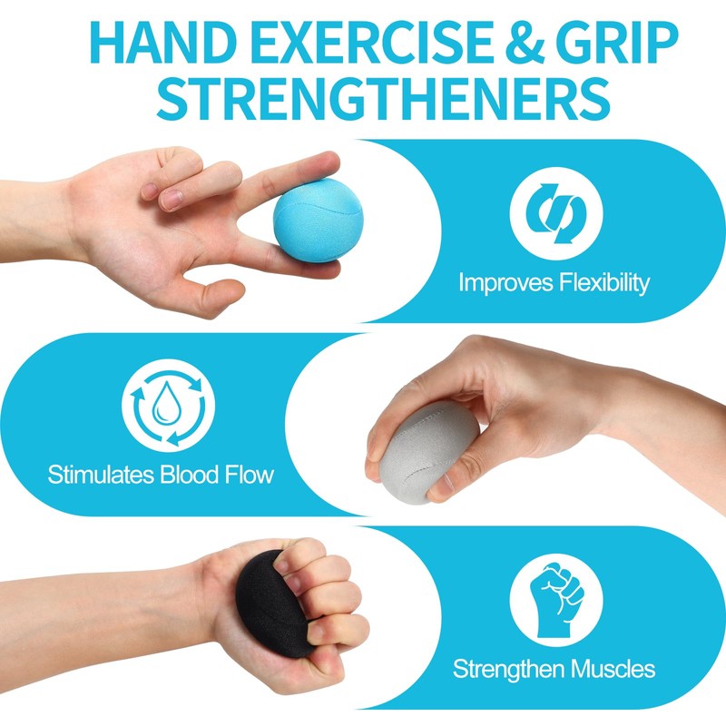 Set of 3 Adult Stress Balls
