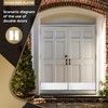 uxcell 2pcs Door Kick Plate, 6 x 32 Inches Aluminum