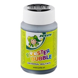 JOLLY Booster Bubble, Non-Toxic Universal Painting Ink, Black, Suitable for Painting, Washable Ink, 100 ml Enough for 40 Booster XL Refills, for Toddlers from 3 Years
