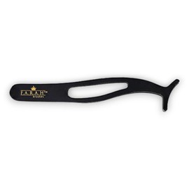 F.A.R.A.H False Eyelashes Placement Applicator Tool - Eyelash Extension Tweezers Remover Clip Tweezers Nipper (Black)