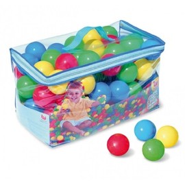 BESTWAY - 100 X 6.4CM BALL PIT BALLS MULTI-COLOURED by Bestway