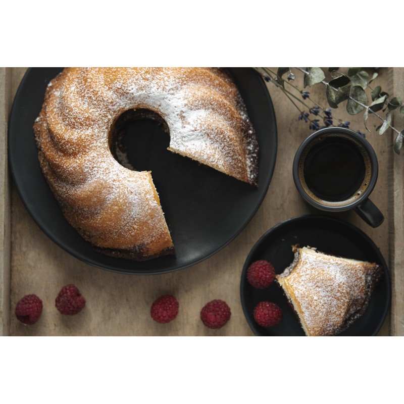 Backhaus Gugelhupfform – Antihaft Backform, Runde Bundform aus Premium Silikon