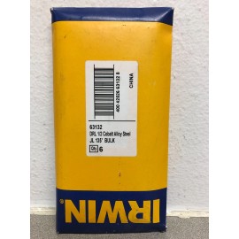 Irwin 63132 1/2 in. X 6 in. L Cobalt Steel Drill Bit Straight Shank 6 Pack