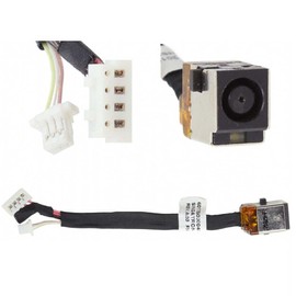 ALIXCE AC DC Power Jack Socket Cable Harness for HP ProBook 4530S 4535S 4730S, P/N: 6017B0300201 6017B0300401