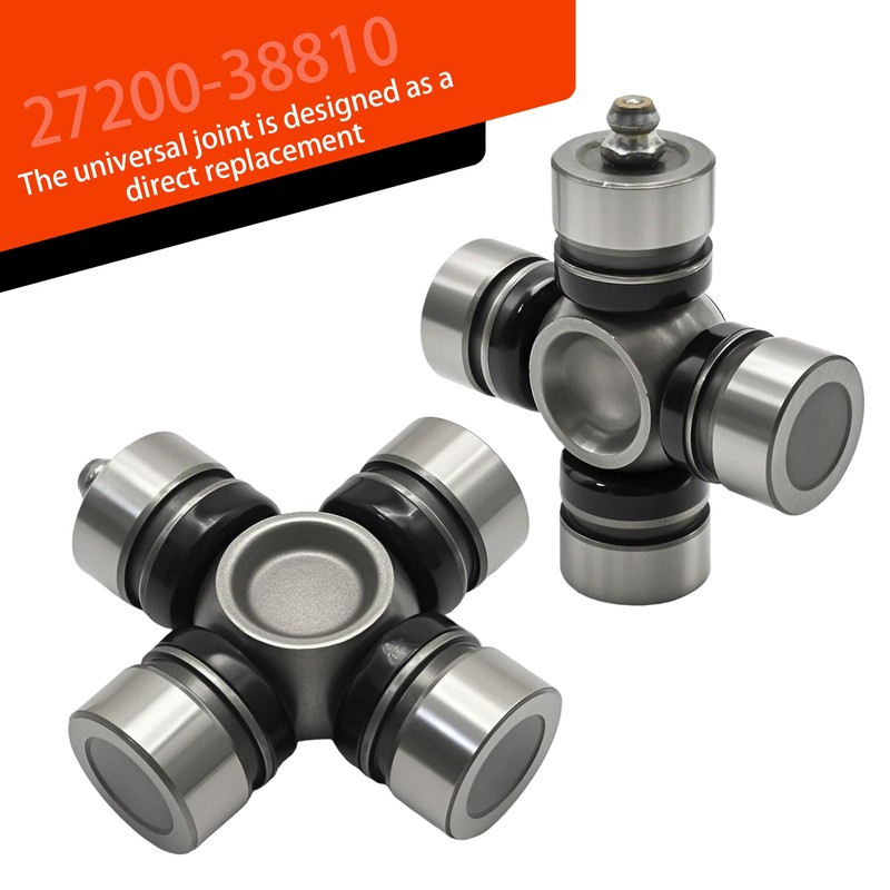 Vkinman Front Drive Shaft U-Joint Set, Rugged Universal Joint Set,