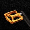 PINNAMAX Bicycle Pedals, CNC Aluminium, 9/16 Inch, Non-Slip Platform, 3