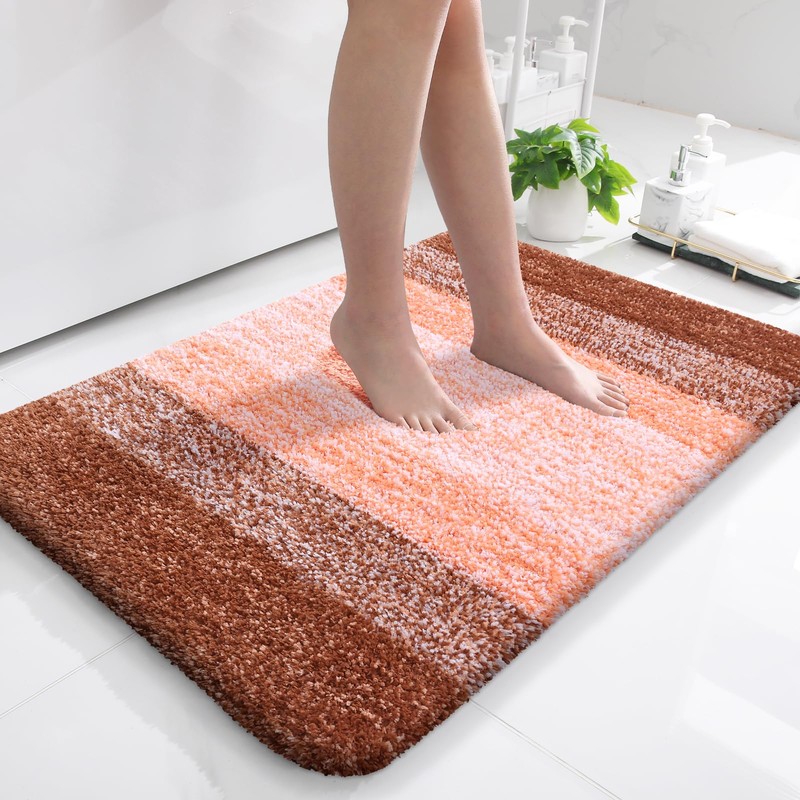 OLANLY OLANLY Bathroom Rugs Mat 36x24, Extra Soft Absorbent Microfiber