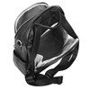 Womens Real Leather Fashion Backpack Casual Style Eliza (Black)