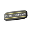 Tomilia 2Pc Cheyenne Cab Emblem Badge Logo Roof Pillar Replacement