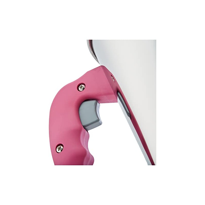 De Buyer Fondanttricher, Edelstahl, pink, 17.4 x 15.8 x 15.8