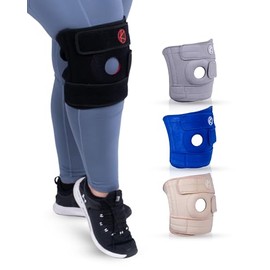 KARM Rodillera Ajustable de Soporte  Artritis, LAC, LMC, LCL, Ejercicio Deportivo, Desgarre de Meniscos  Rodillera Elástica de Neopreno para Mujeres, 