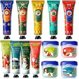 Hand Cream Trabajo, Crema de Manos Hidratante 13pcs, Repara la Piel Seca y Agrietada, Coleccin De Cremas De Manos Profundamente Hidratantes Y...      