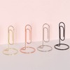 QIEIEI Nordic Paper Clip Table Card Memo Holder Stand Photo