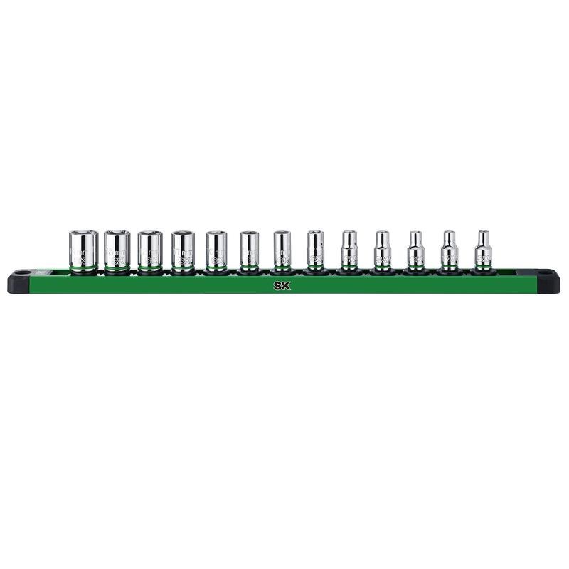 #LaborDay SK 1/4" Drive Socket Set, SuperKrome Finish, Premium CR-V