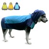 myyAA Dog Raincoat,Dog Waterproof Jacket,Reflective Dog Jacket with Hoodie,Lightweight Dog