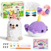 BWkoss Beginner Crochet Kit, Cute Animals Crochet Starter Kit for