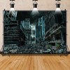 Renaiss 7x5ft Destroyed City Backdrop The End World Collapsed Buildings