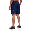 Men's Quick-Drying Sports Shorts with Zip Pockets, blue, l