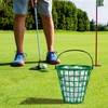 Wakauto Golf Ball Basket,Golfball Ball Bucket with Handle Ball Holder