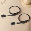4 Pcs Adjustable Hat Strap Clips, Removable Hat Chin Cord