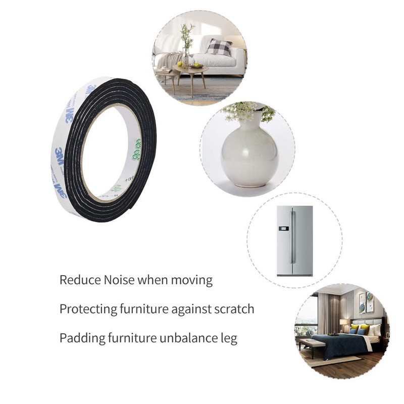 Shintop Felt Tape DIY Adhesive Heavy Duty Felt Strip Roll