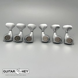 GOTOH NEW Gotoh SGL510Z-L5 L3+R3 Tuners Set 1:21 Gear Ratio 3x3 - CHROME SATIN