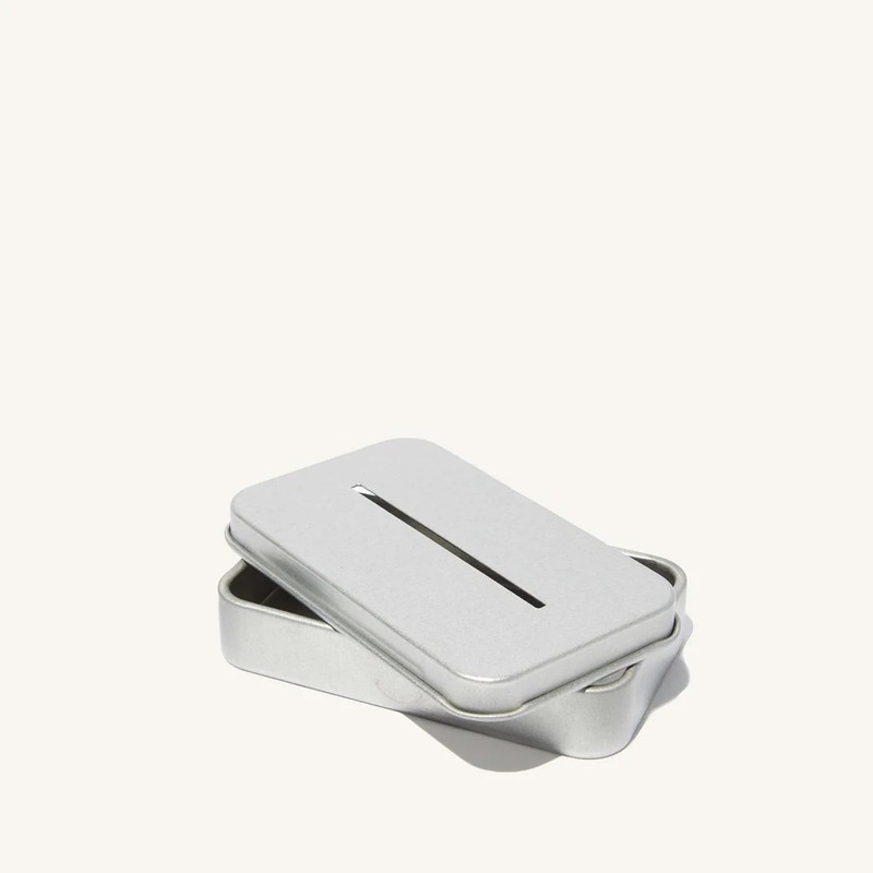 Leaf Shave Blade Recycling Tin