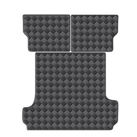 WDYOYS Cargo Mat & Backrest Mats for Toyota 4Runner 1996-2002 Accessories, All Weather Waterproof Rear Cargo Liner Rear Trunk Liner Back Seat Cover Protector