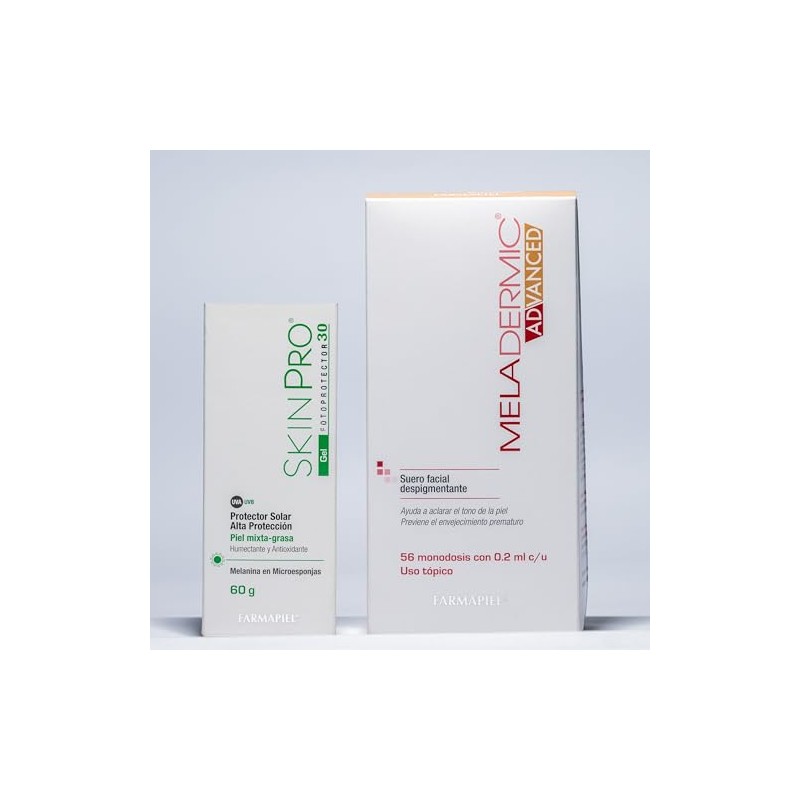 MELADERMIC Kit Despigmentante Facial Suero Facial Advanced Despigmentante Skin Pro