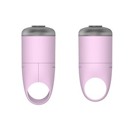 Reelight PINK GO FRONT AND REAR LED BIKE CYCLE BICYCLE LIGHT SET GERMAN AWARD WINNING BIKE LAMPS